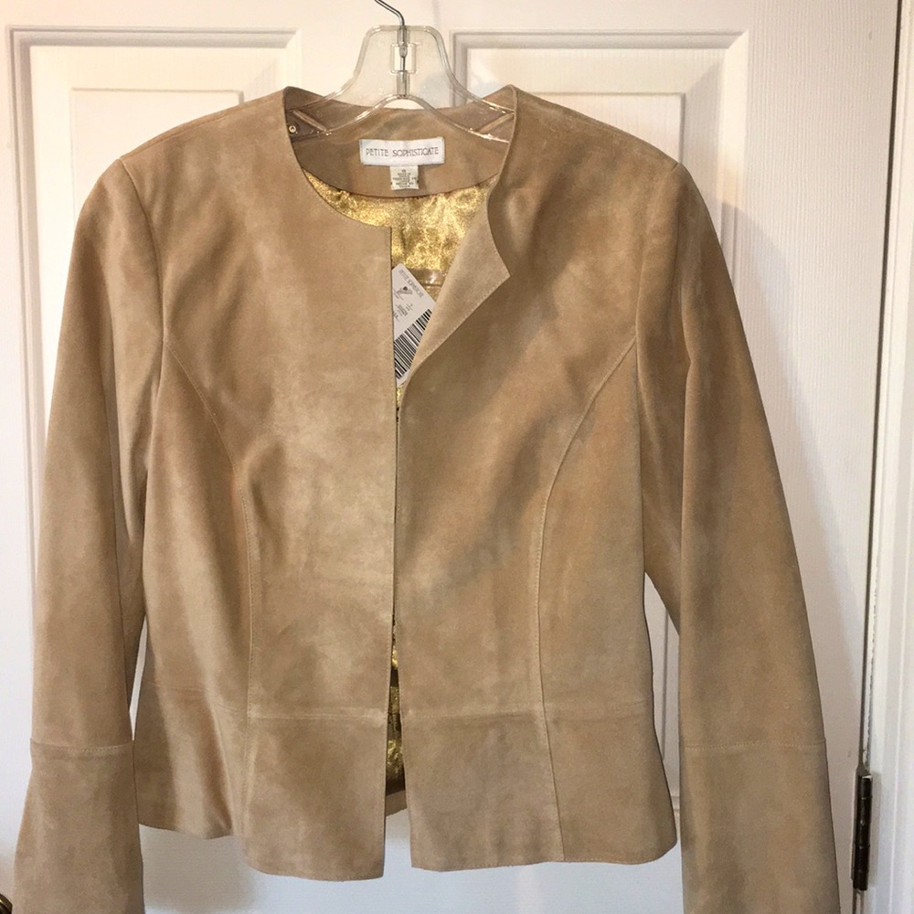 Soft leather jacket